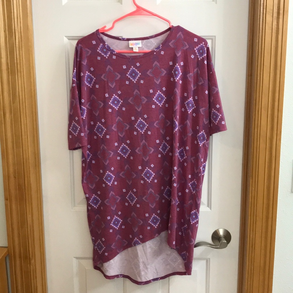 LulaRoe Irma Tunic Aztec Print
